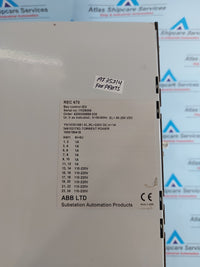 ABB REC670 BAY CONTROL IED 1MRK002814-AA