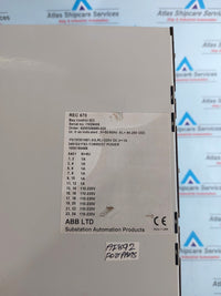 ABB REC 670 BAY CONTROL IED 1MRK002814-AB