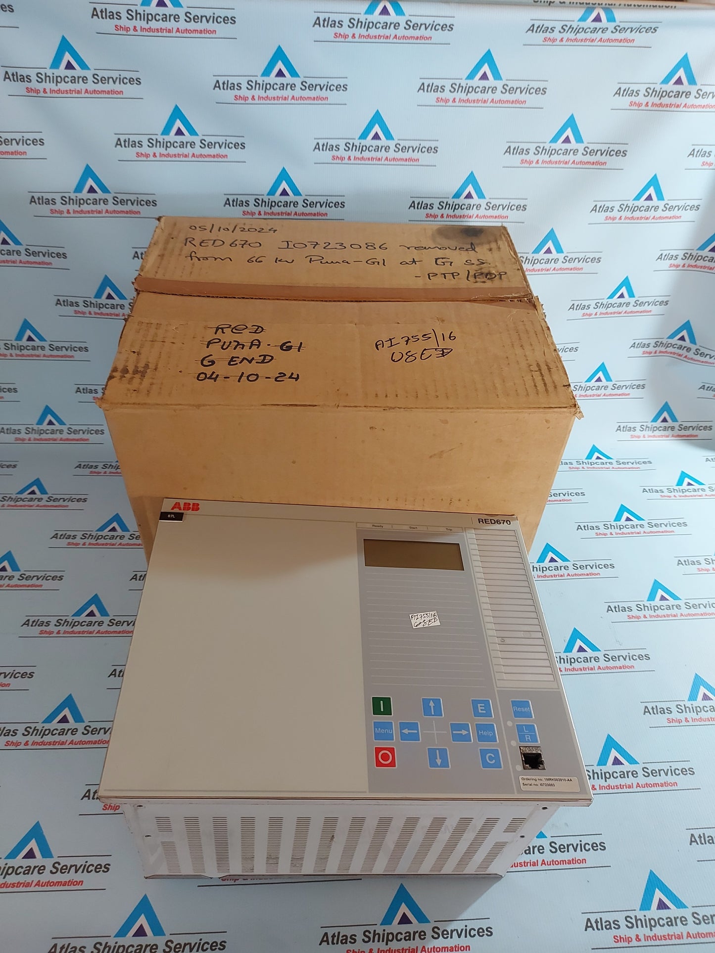 ABB RED670 LINE DIFFERENTIAL IED 1MRK002810-AA