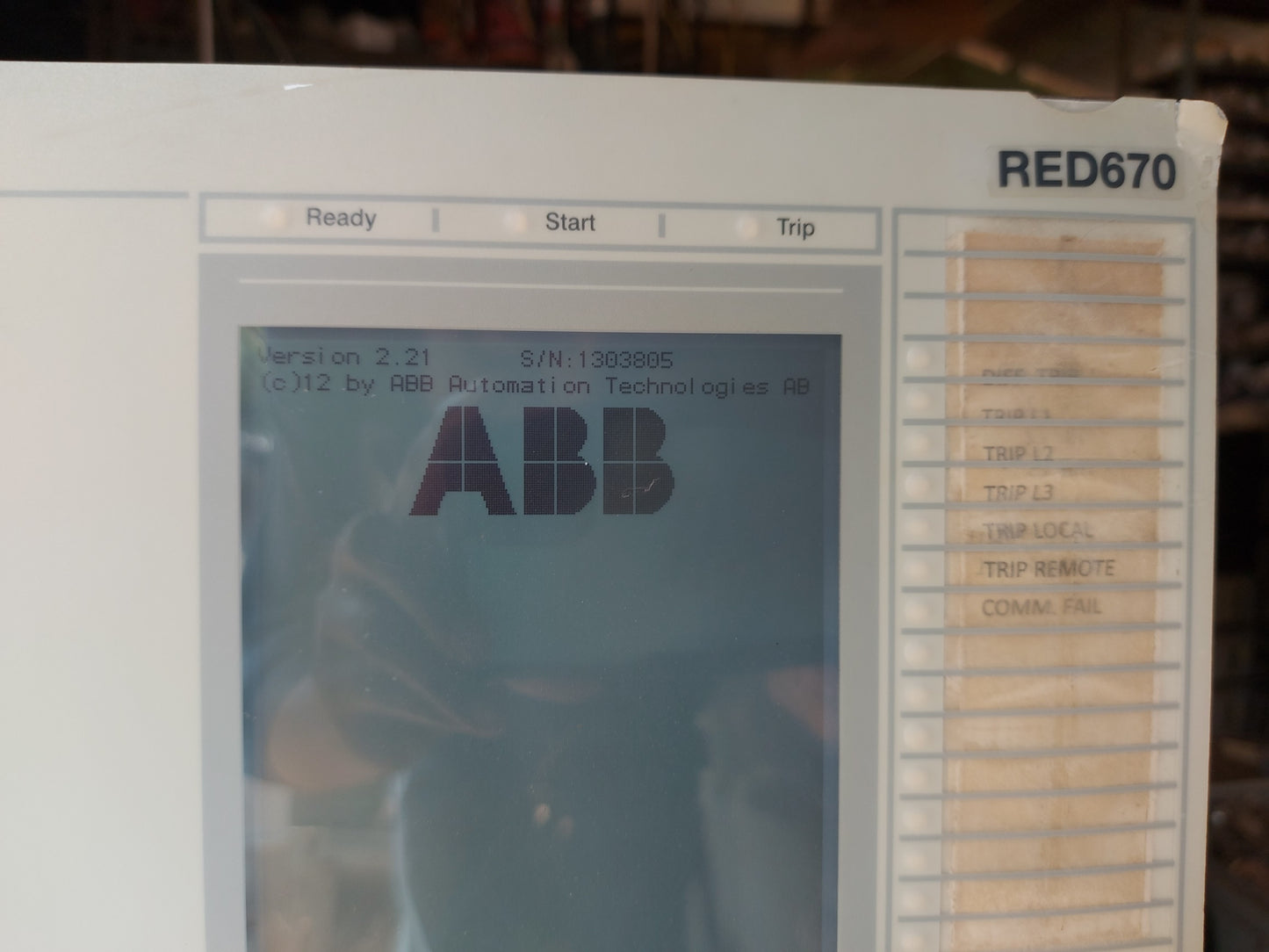 ABB RED670 LINE DIFFERENTIAL PROTECTION IED 1MRK002810-AA