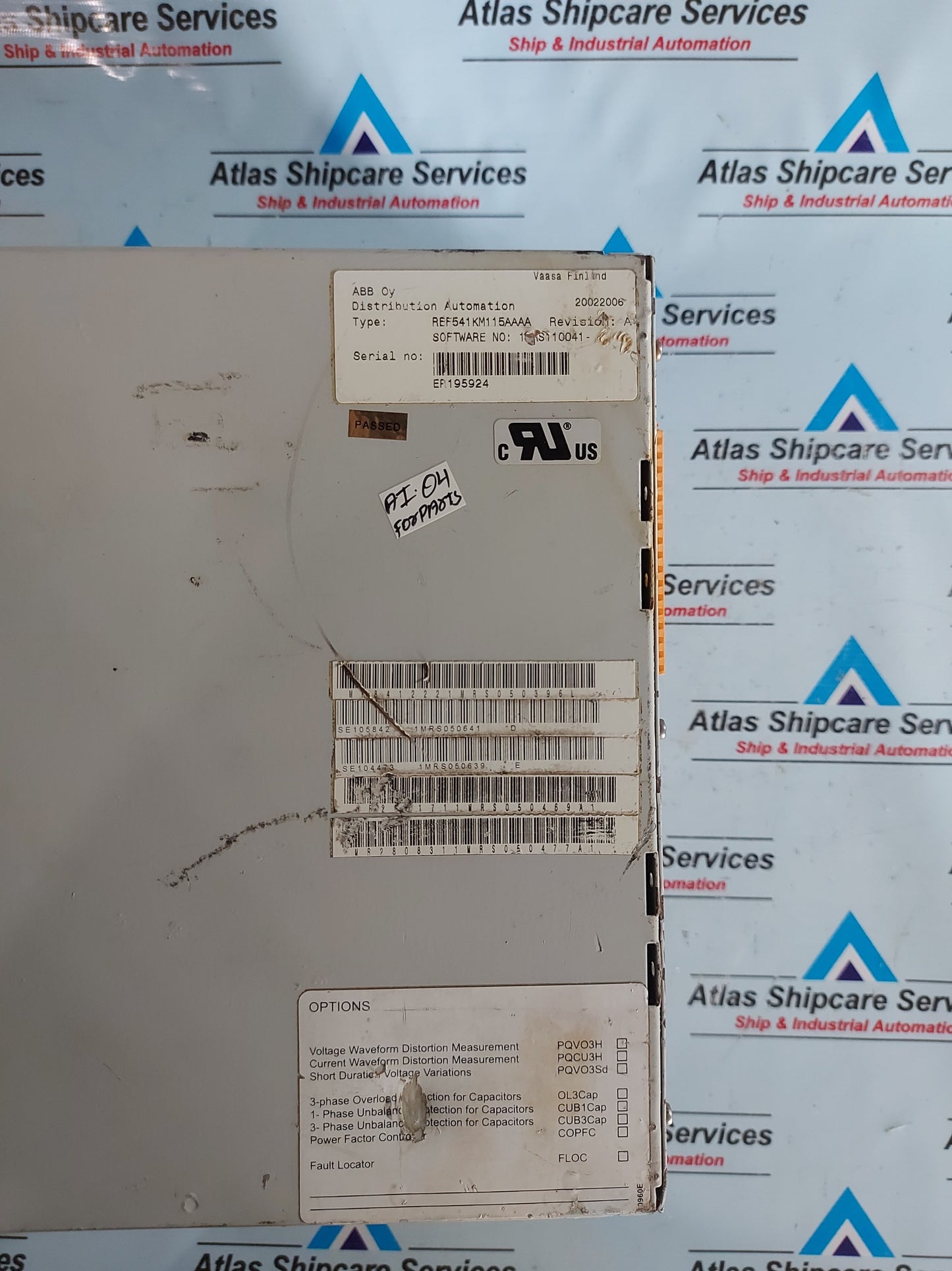 ABB REF541KM115AAAA FEEDER TERMINAL RELAY