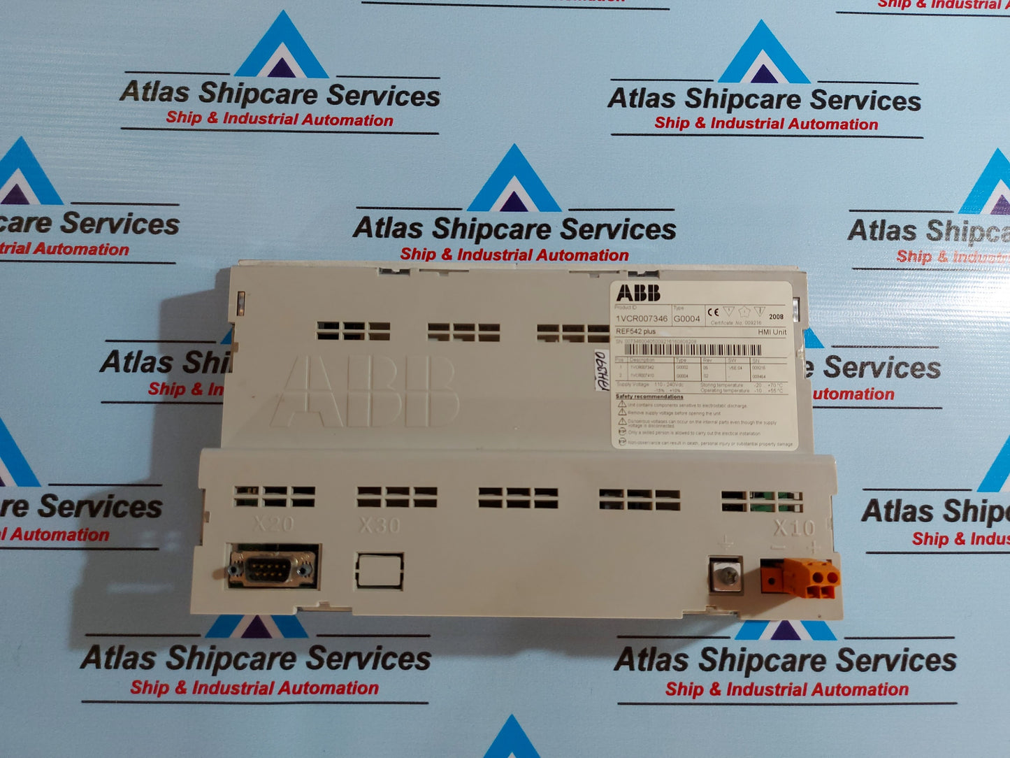 ABB REF542 PLUS G0004 1VCR007346 HMI UNIT