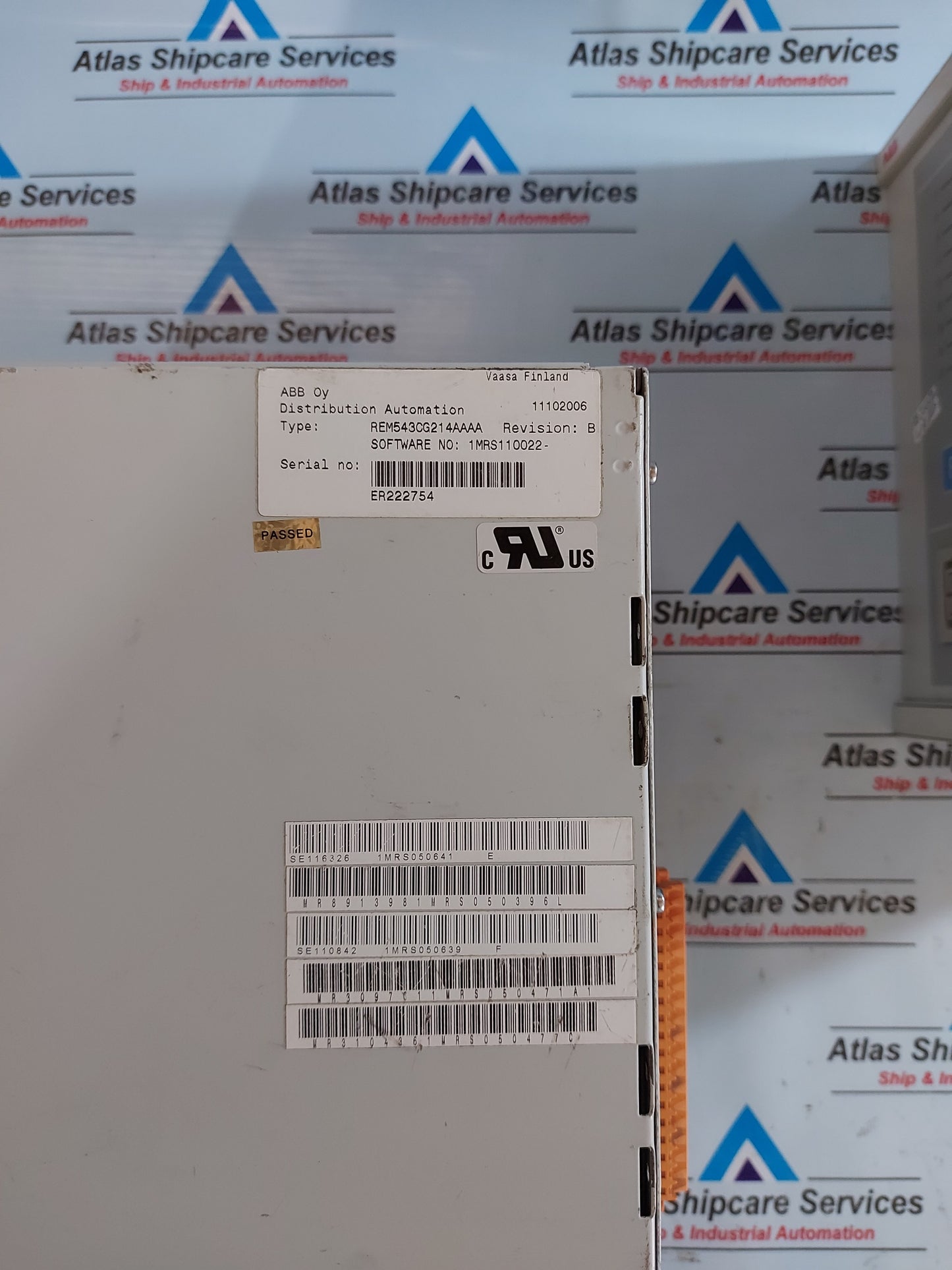 ABB REM 543 MACHINE TERMINAL REM543CG214AAAA