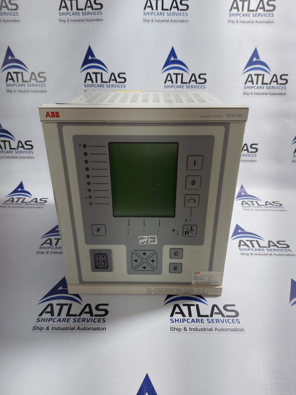 ABB REM545 MACHINE TERMINAL REM545AM223AAAA REV.A1