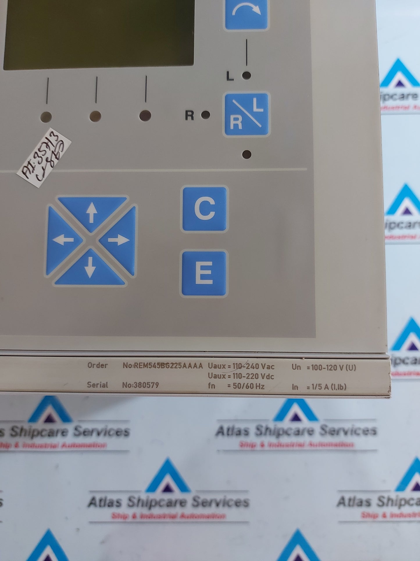 ABB REM545 MACHINE TERMINAL REM545BG225AAAA