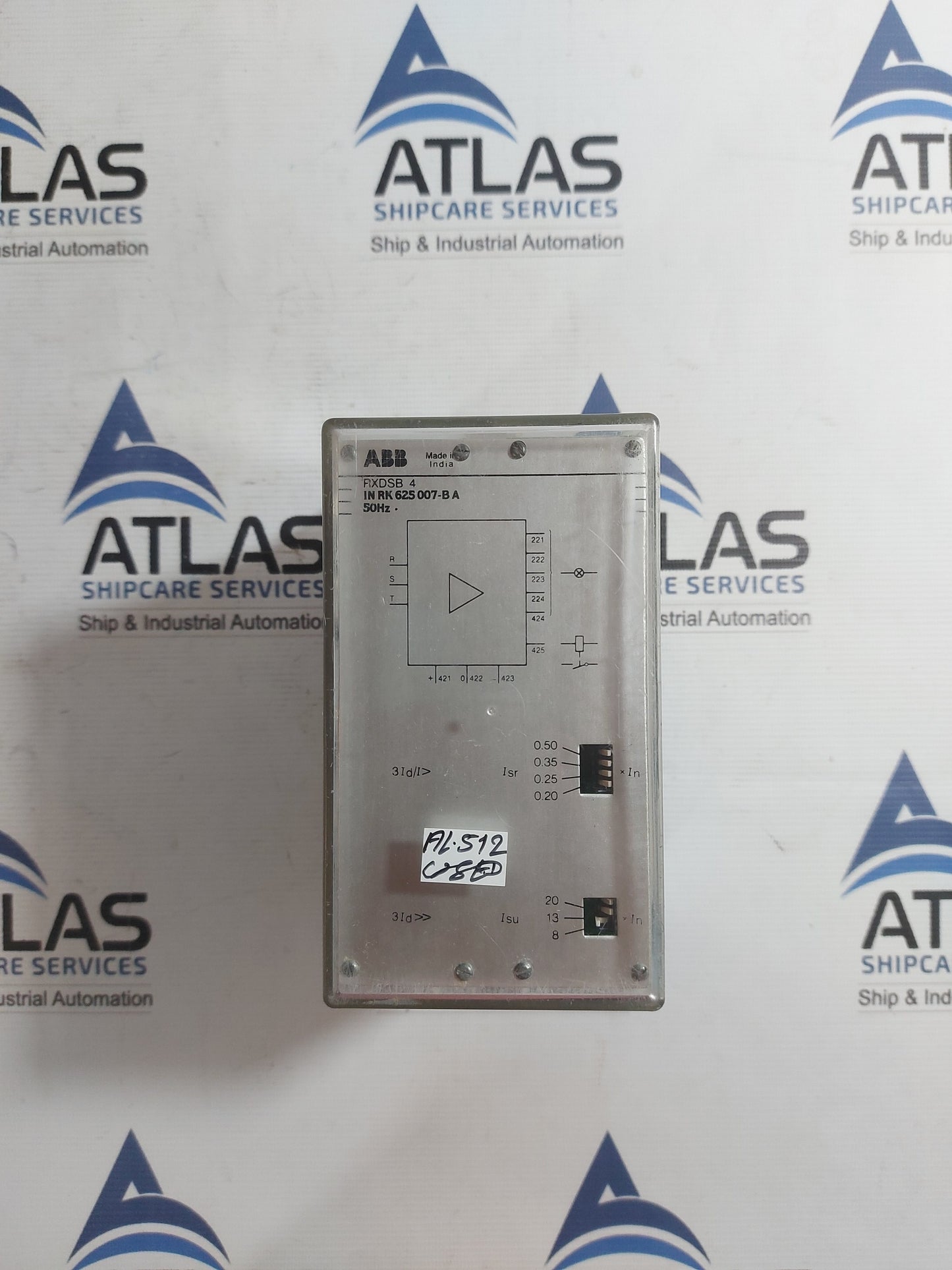 ABB RXDSB 4 IN RK 625 007-BA PROTECTION RELAY