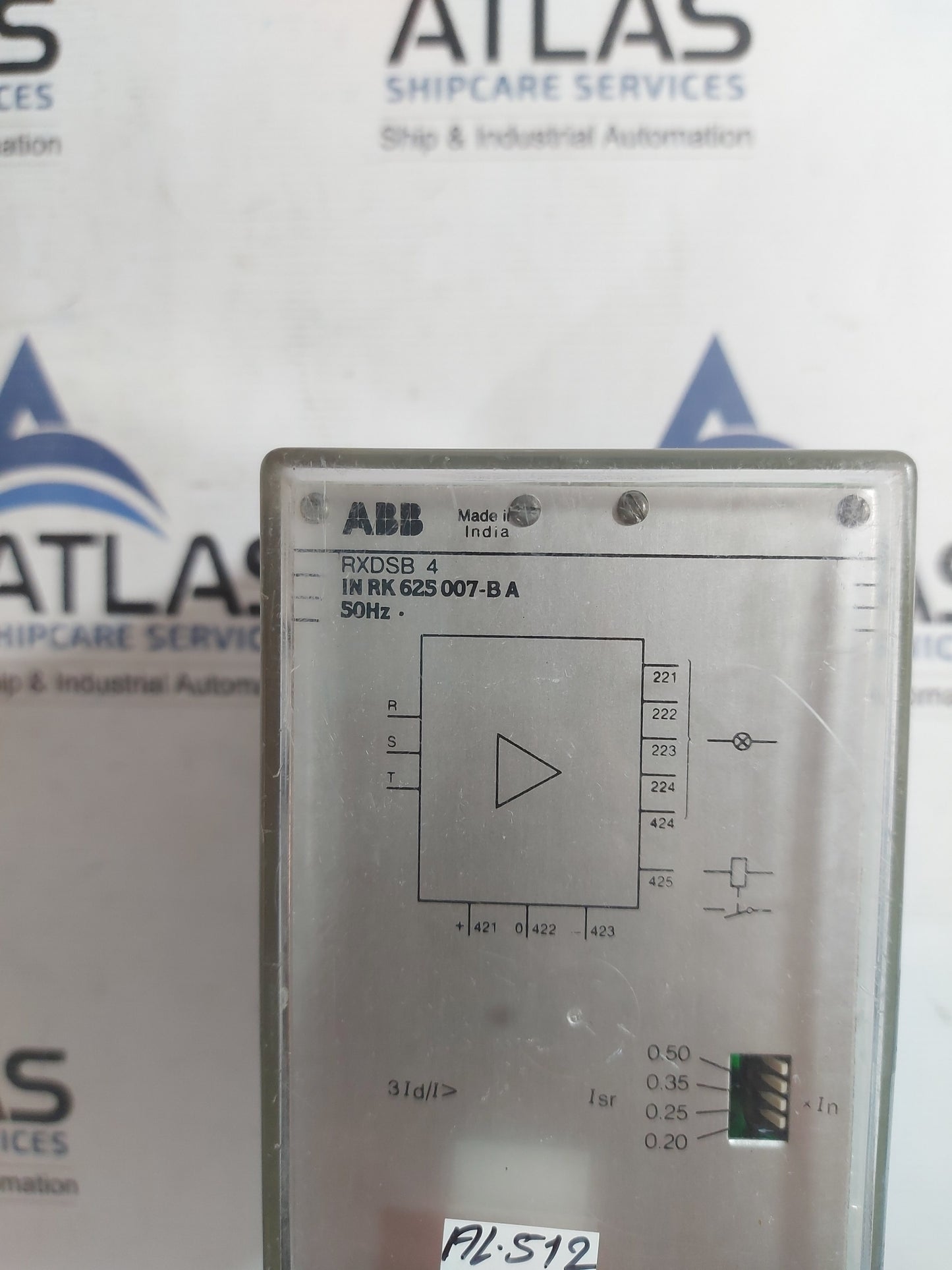ABB RXDSB 4 IN RK 625 007-BA PROTECTION RELAY