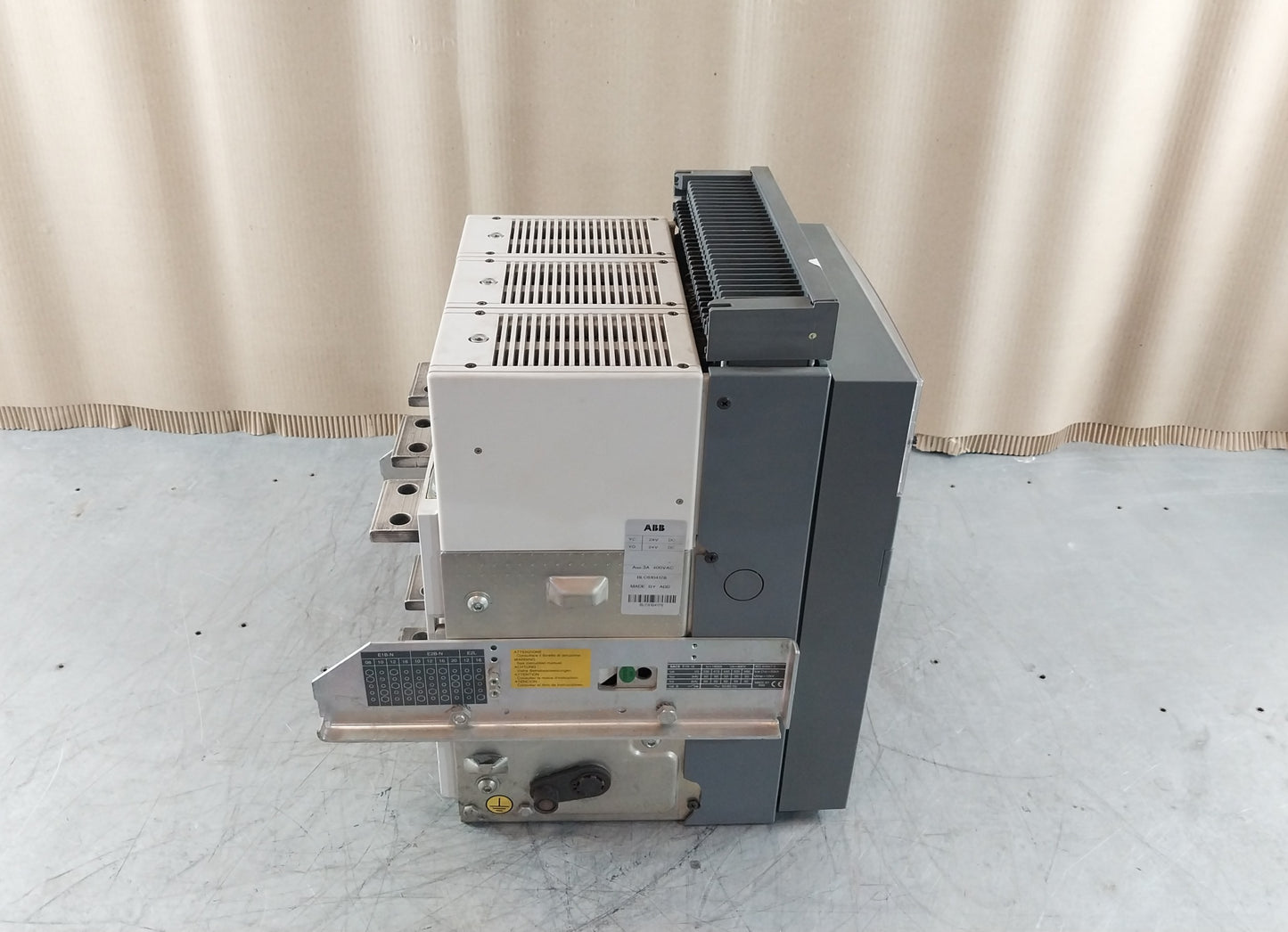 ABB SACE E1N 16 EMAX CIRCUIT BRAKER 1600A 690V SACE PR121/P