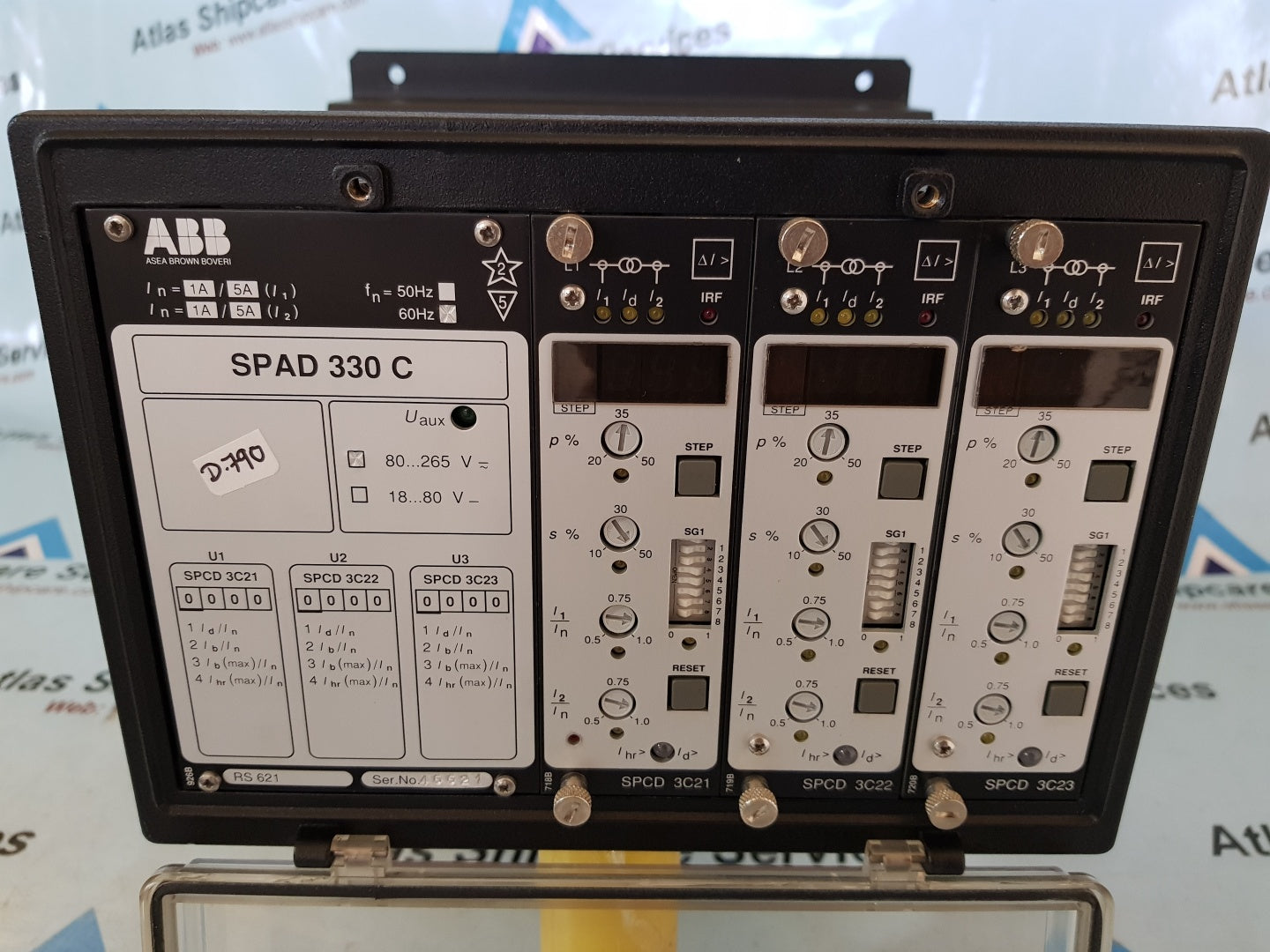 ABB SPAD 330 C DIFFERENTIAL RELAY