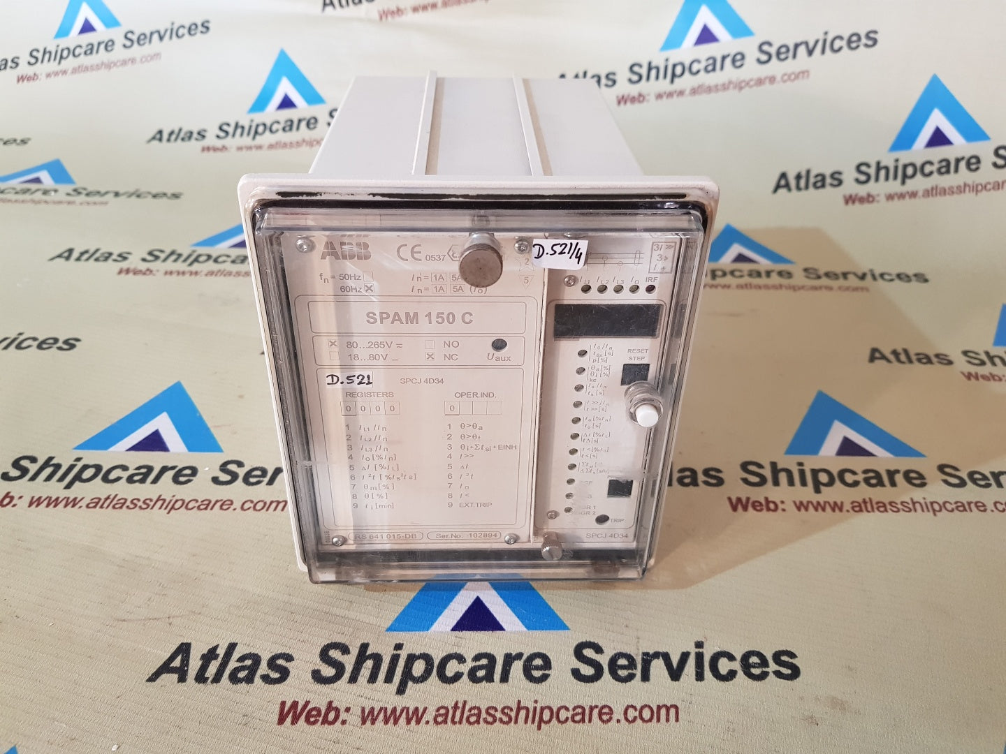 ABB SPAM 150 C MOTOR PROTECTION RELAY