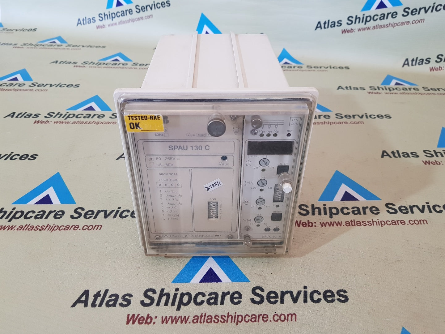 ABB SPAU 130 C THREE-PHASE OVERVOLTAGE AND UNDERVOLTAGE RELAY