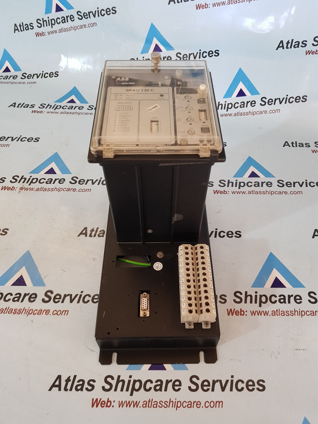 ABB SPAU 130 C THREE-PHASE OVERVOLTAGE RELAY