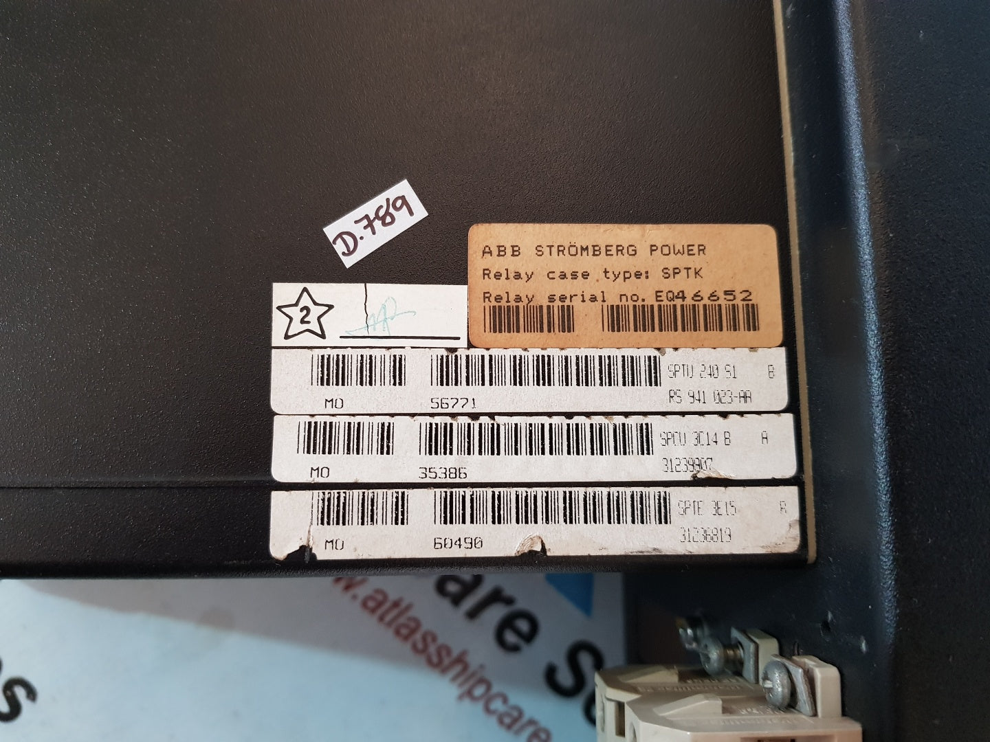 ABB SPAU 130 C THREE-PHASE OVERVOLTAGE RELAY