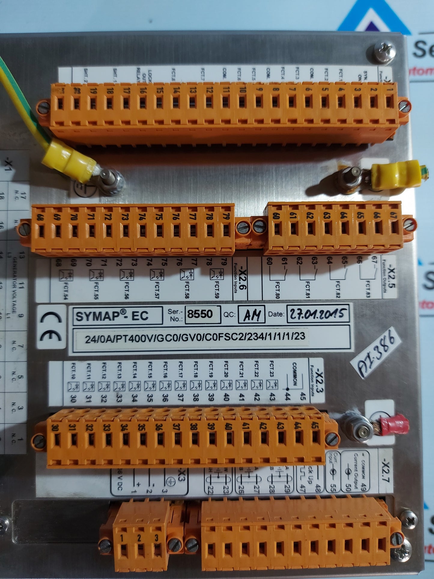 ABB SYMAP EC PROTECTION RELAY