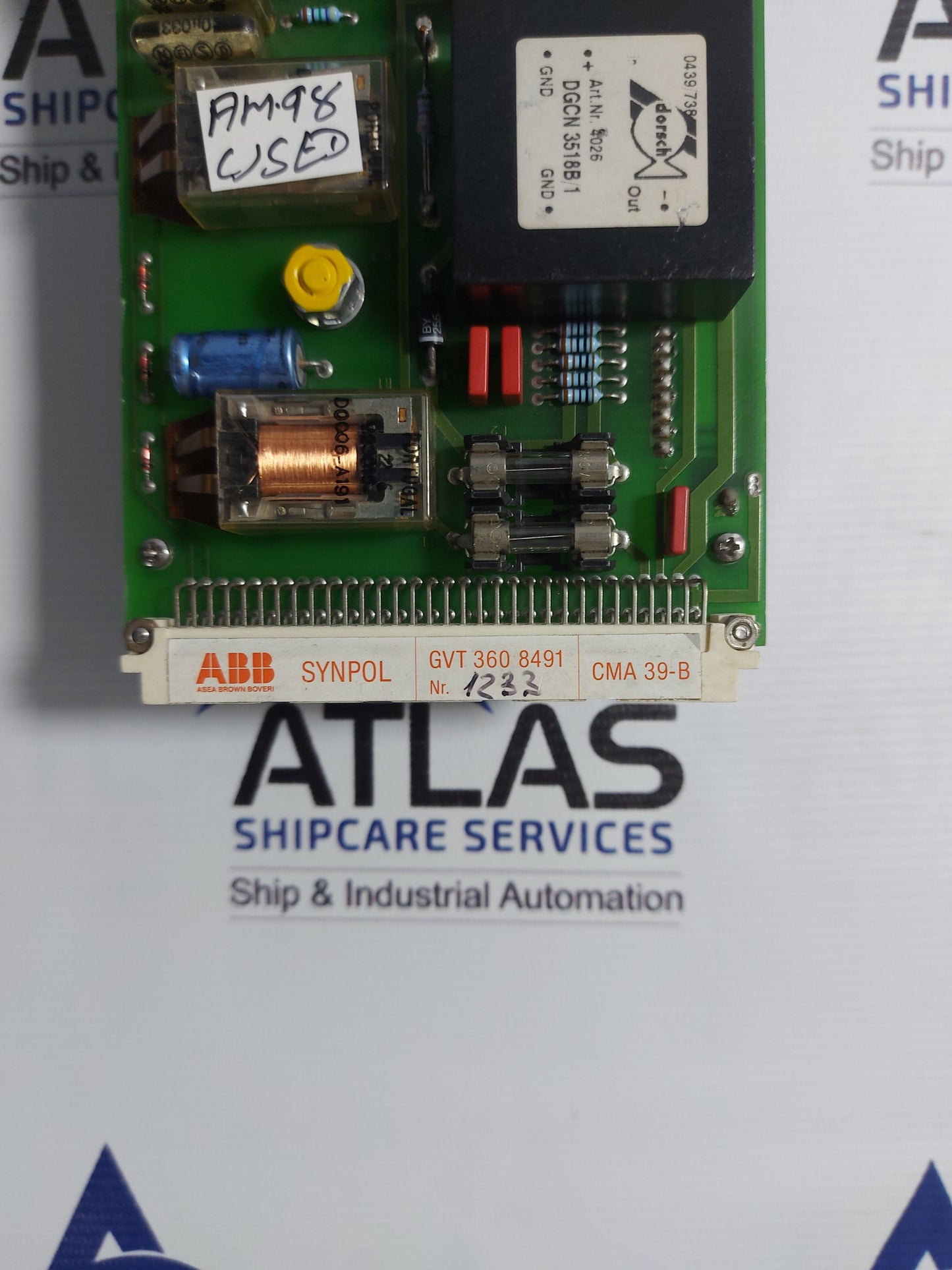 ABB SYNPOL CMA 39-B POWER SUPPLY GVT 360 8491&nbsp;