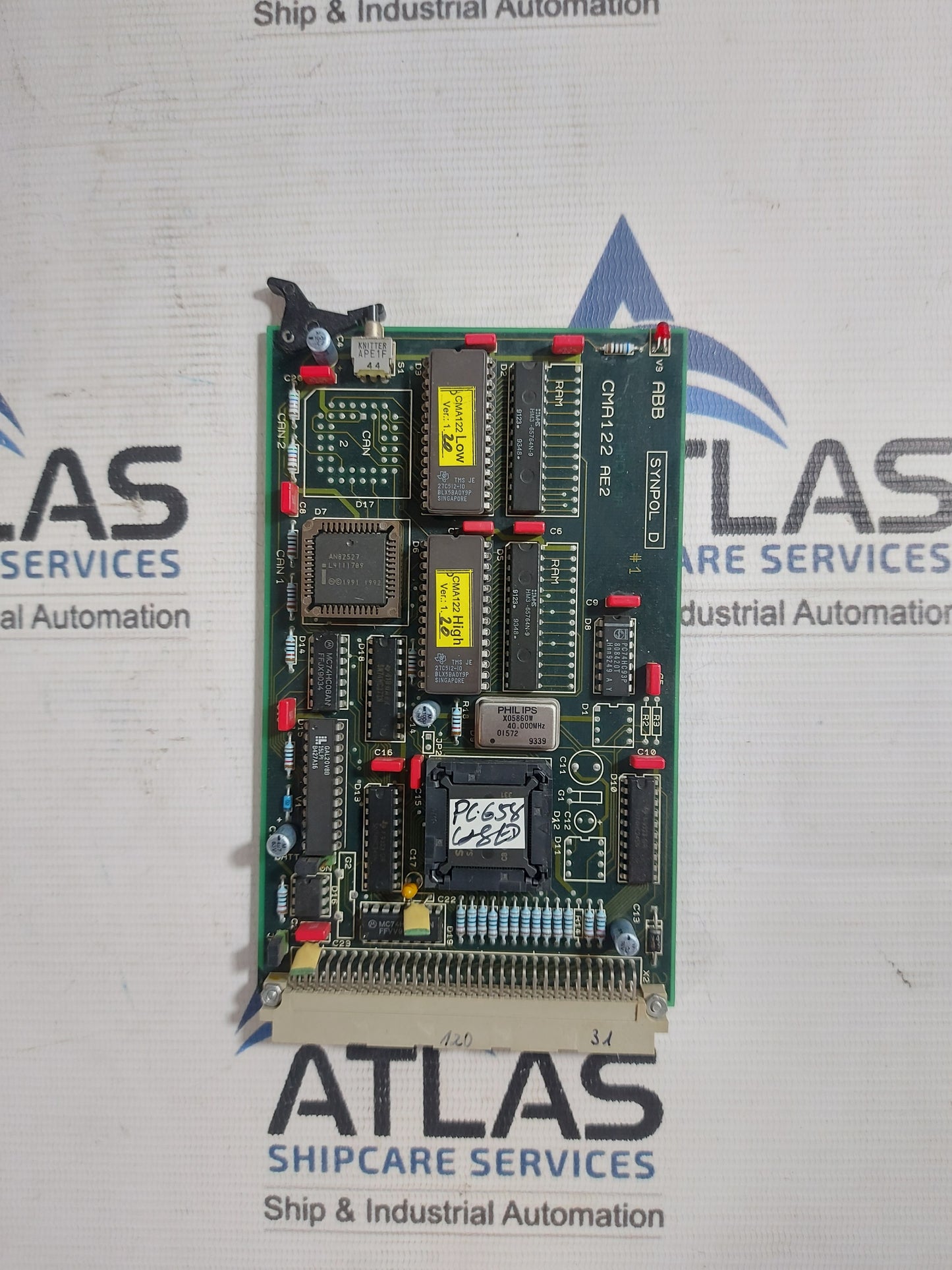 ABB SYNPOL D CMA122 AE2 PCB CARD