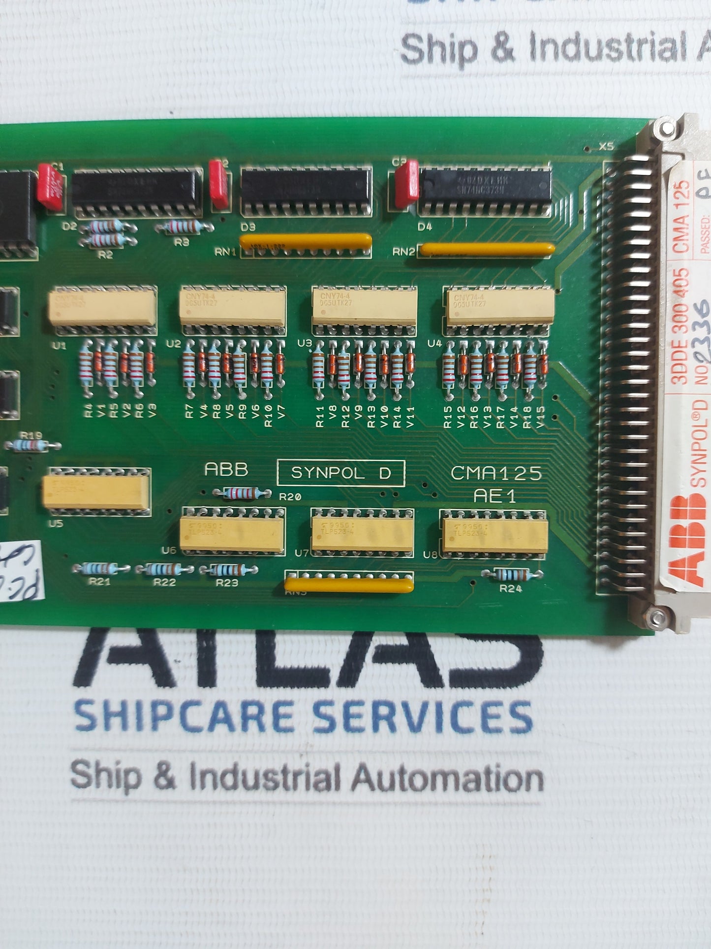 ABB SYNPOL D CMA125 AE1 3DDE 300 405 PCB CARD
