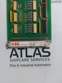ABB SYNPOL D CMA125 AE1 3DDE 300 405 PCB CARD