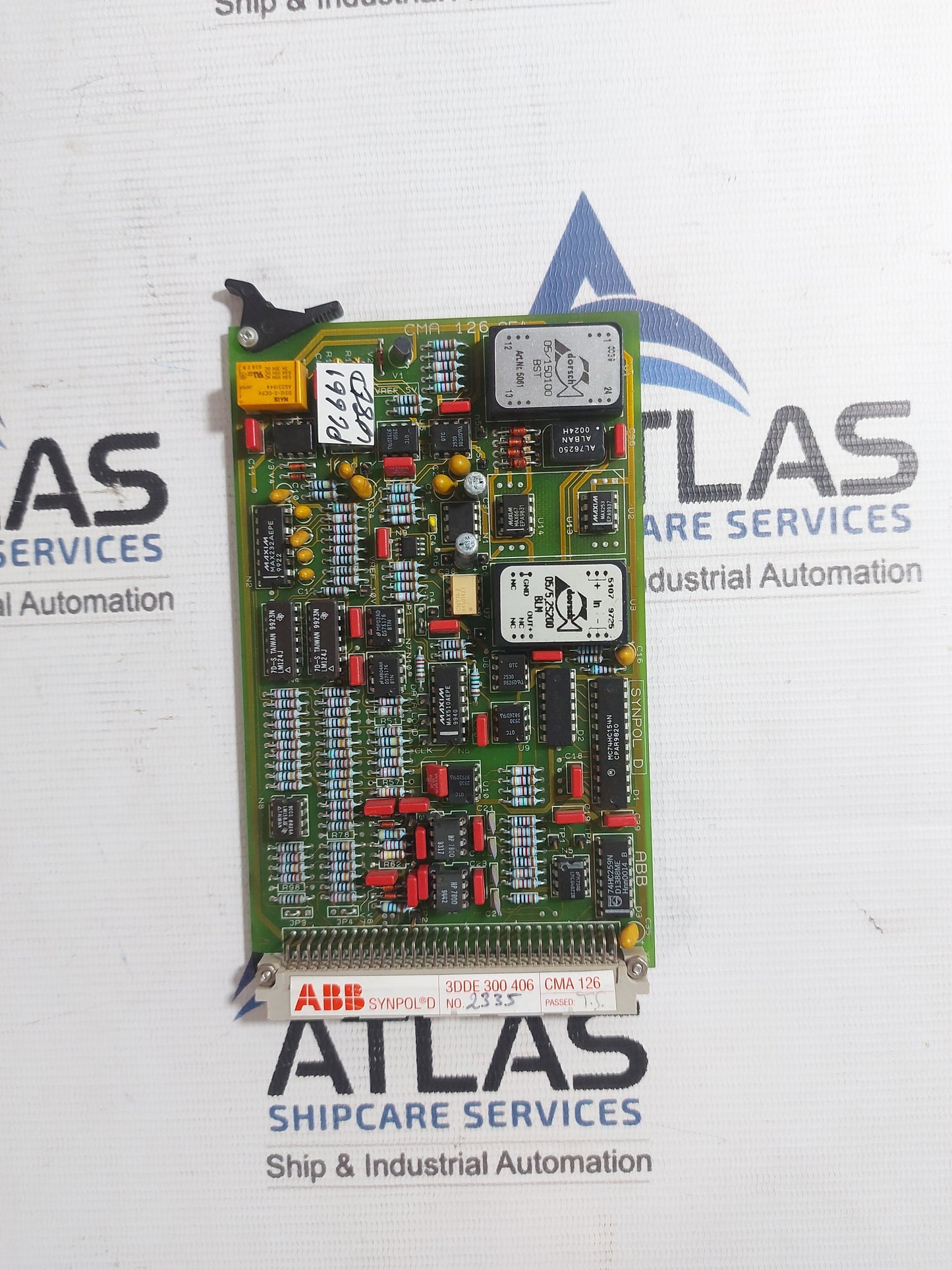 ABB SYNPOL D CMA 126 AE4 3DDE 300 406 PCB CARD