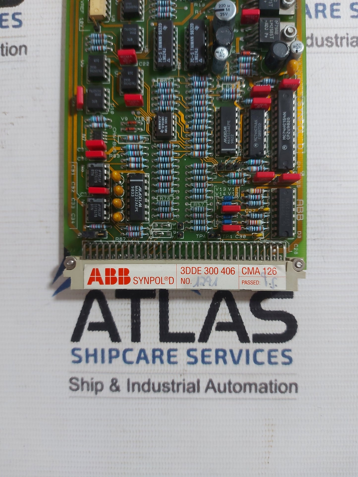 ABB SYNPOL D CMA 126 AE6 3DDE 300 406 PCB CARD