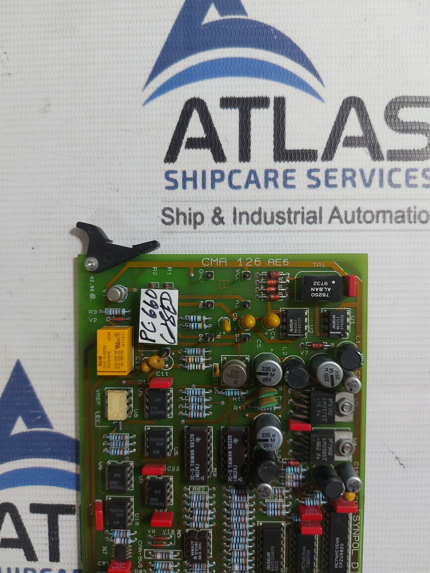 ABB SYNPOL D CMA 126 AE6 3DDE 300 406 PCB CARD