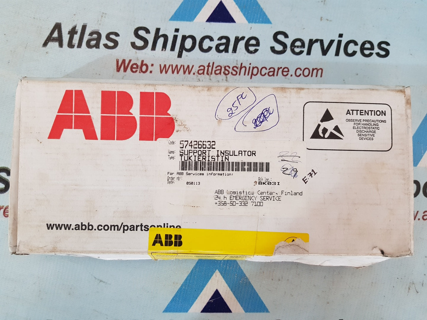 ABB TUKIERISTIN SUPPROT INSULATOR 57426632