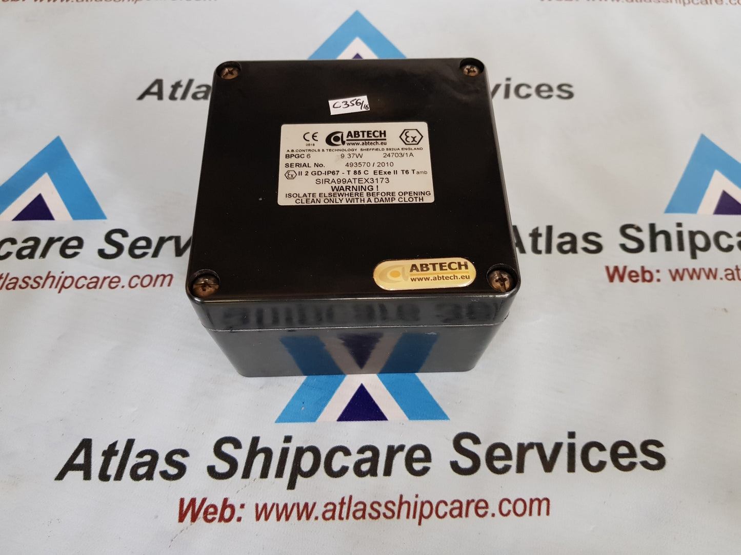 ABTECH BPGC 6 JUNCTION BOX