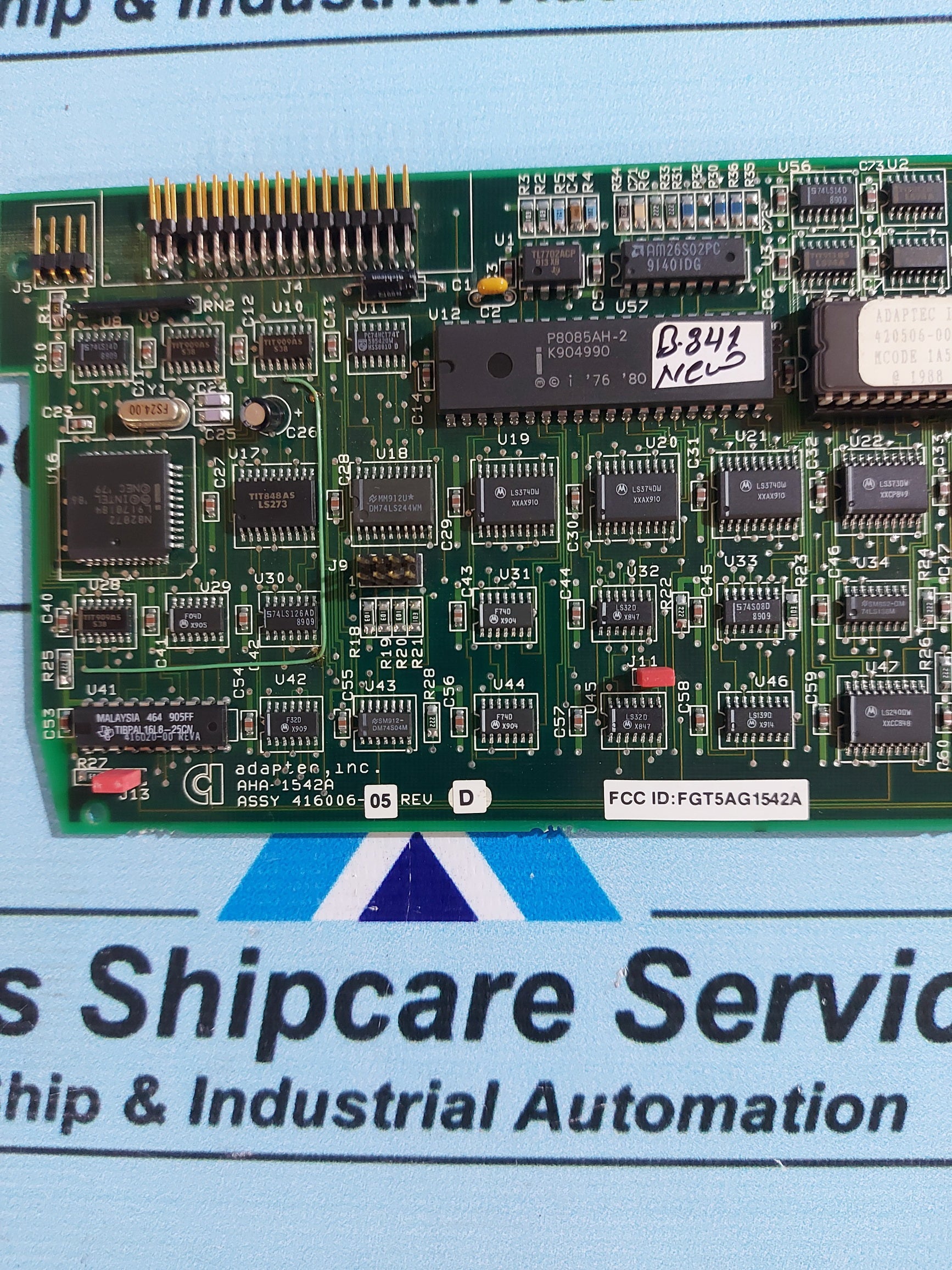 ADAPTEC AHA-1542A ISA SCSI CONTROLLER CARD ASSY 416006-01 REV.D – Atlas  Shipcare Services