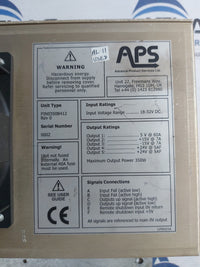 ADVANCE PIN0350B412 OUTPUT DC POWER SUPPLY REV 0