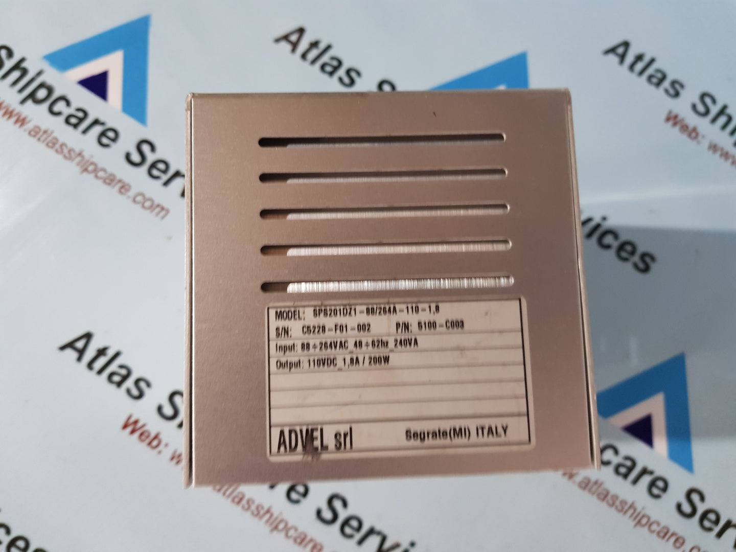 ADVEL SPS201DZ1-88/264A-110-1.8 DIN RAIL AC/DC POWER SUPPLY