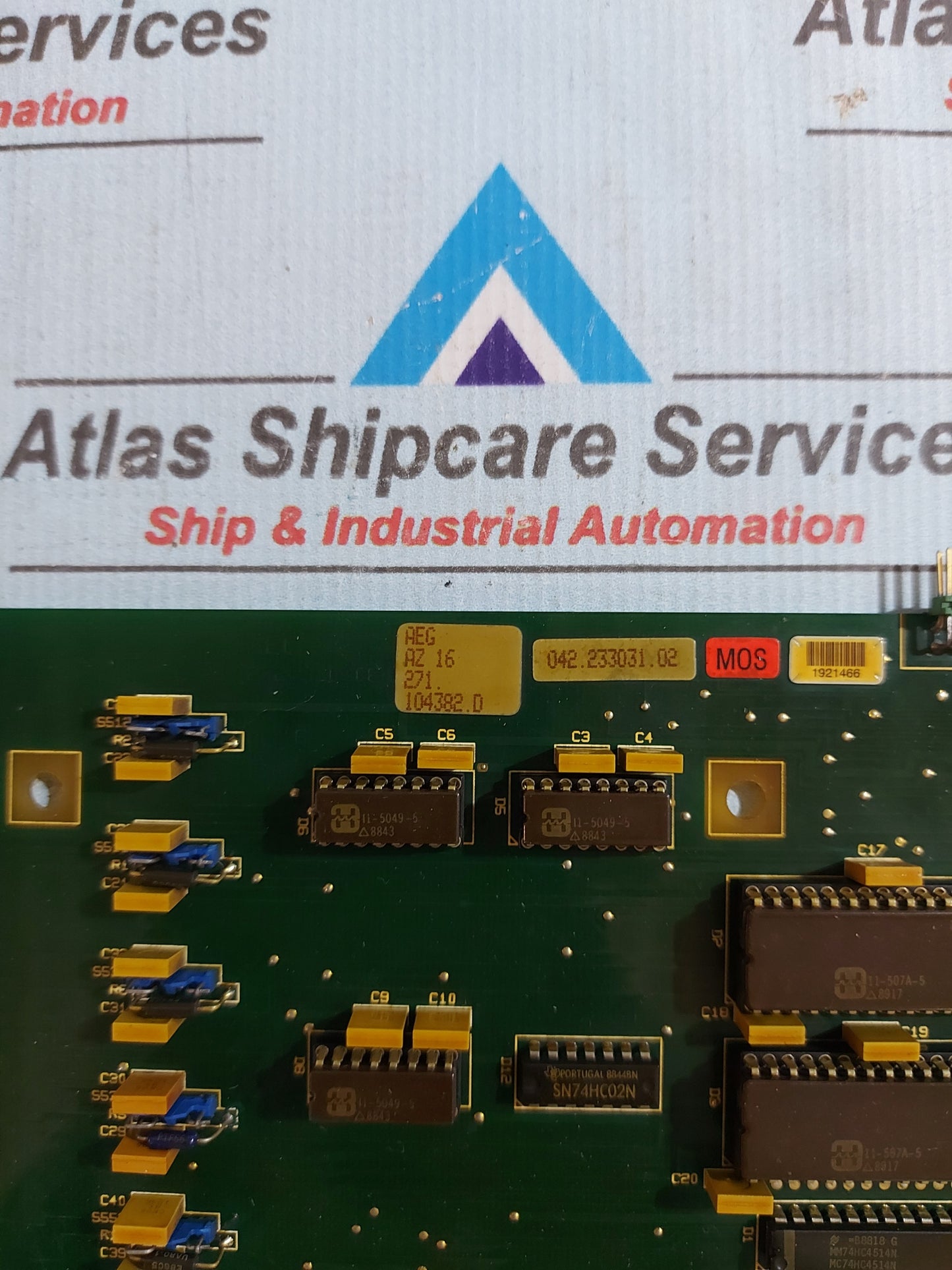 AEG AZ-16 271.104382.D 272.310 064A PCB BOARD