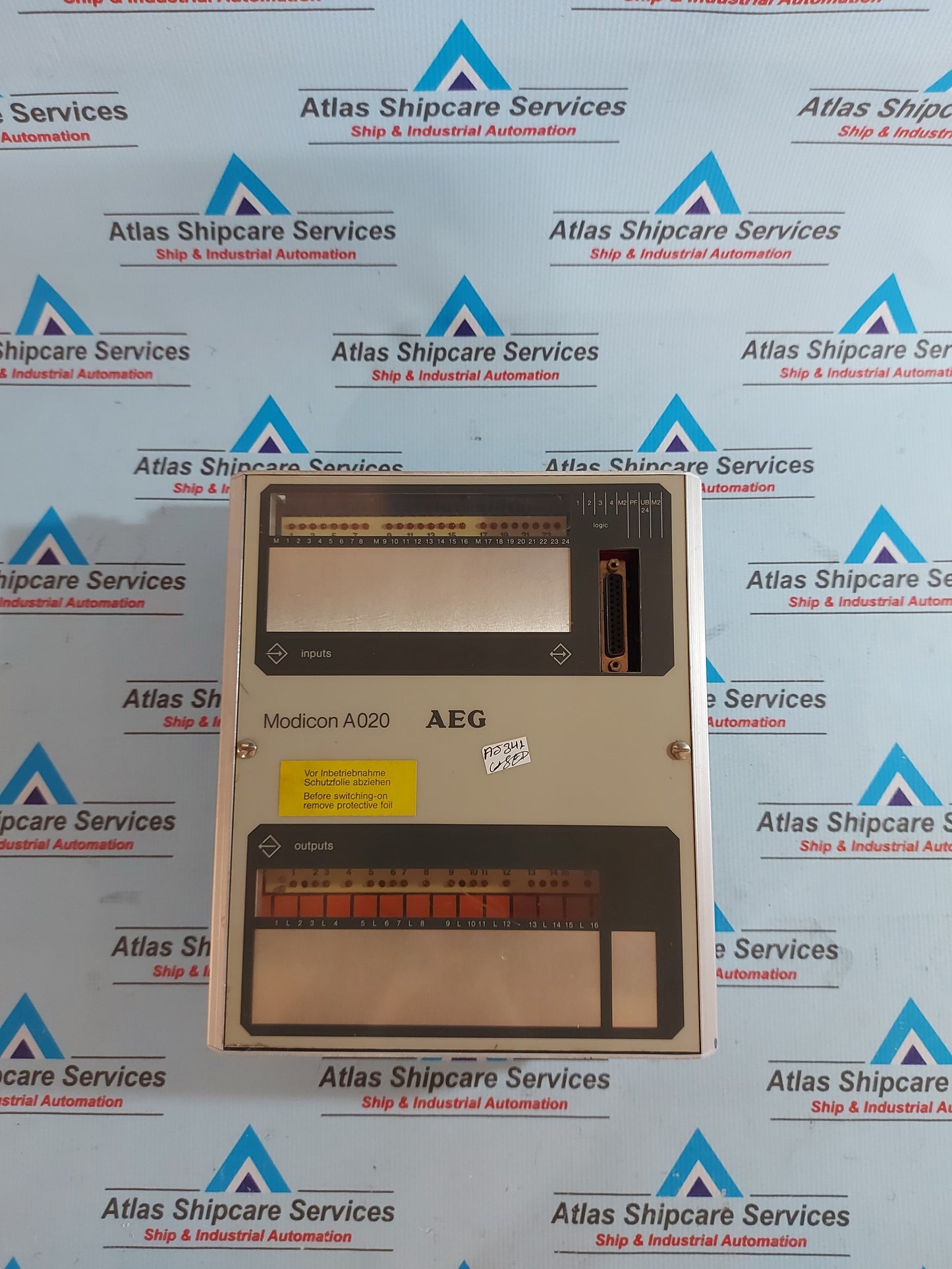AEG MODICON A020/E/24V/GL CONTROL UNIT 7628-219763.06