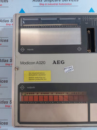 AEG MODICON A020/E/24V/GL CONTROL UNIT 7628-219763.06