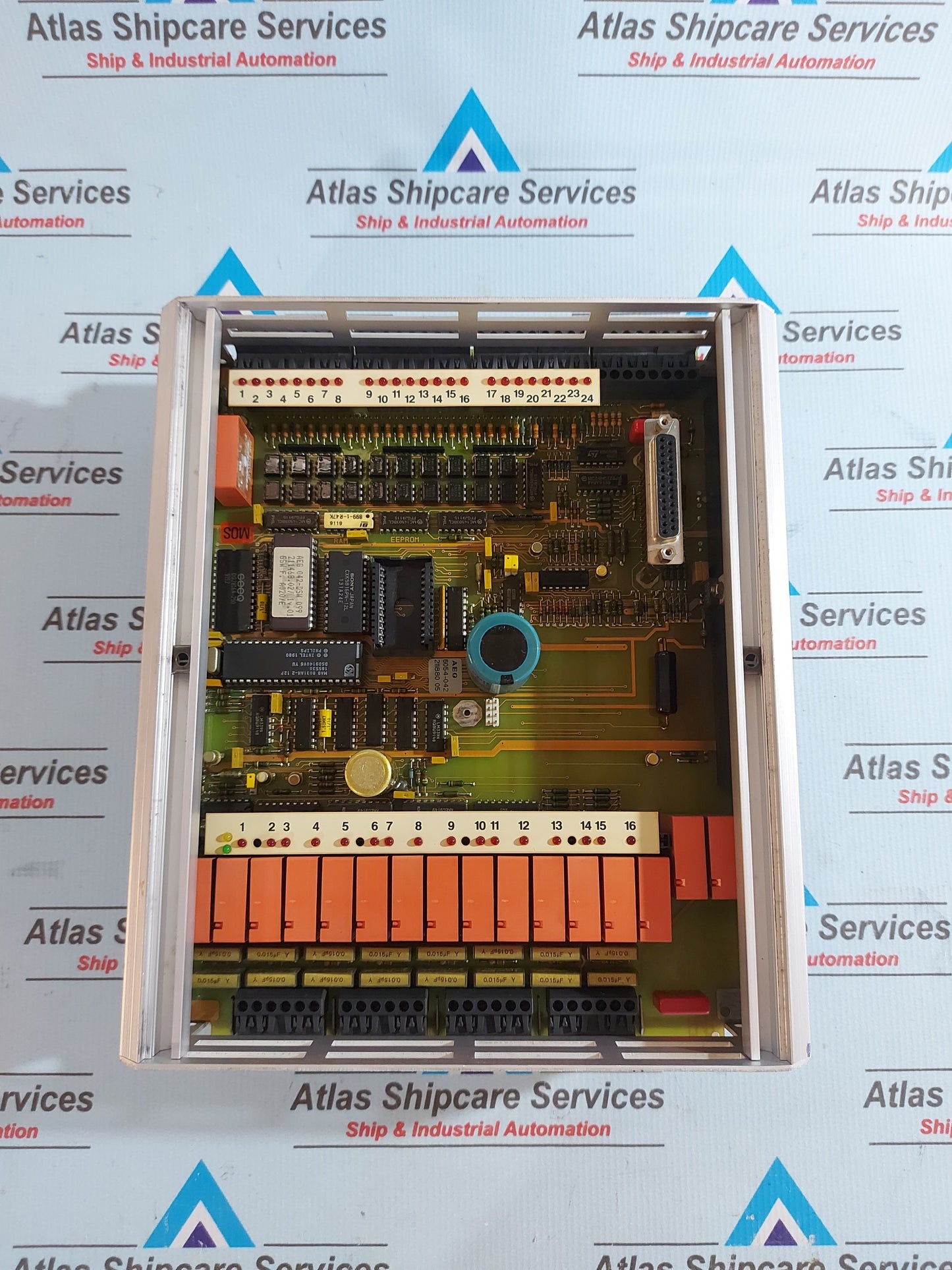 AEG MODICON A020/E/24V/GL CONTROL UNIT 7628-219763.06