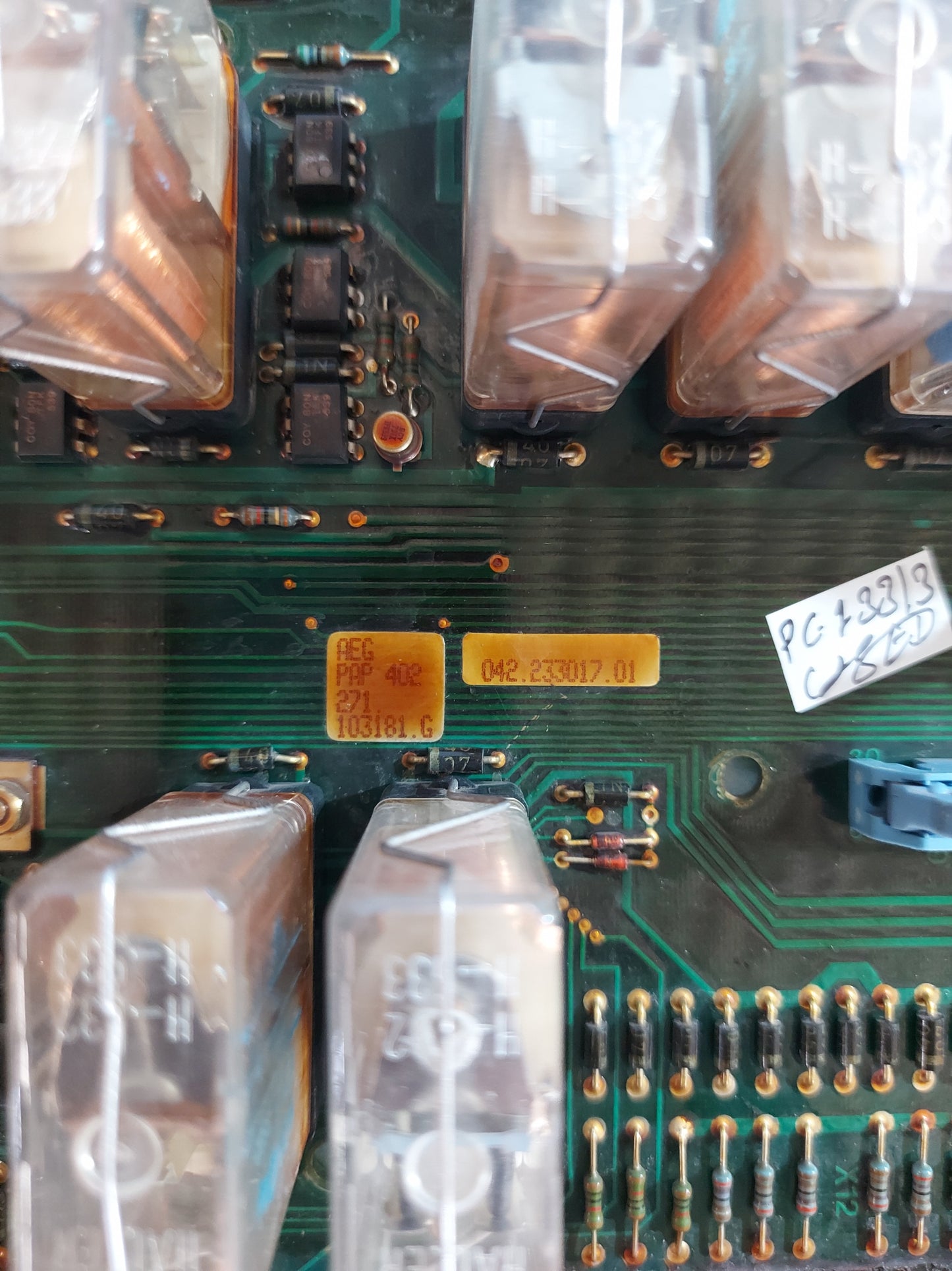 AEG PAP 402 271.103181.P DIESEL CONTROL UNIT PCB CARD