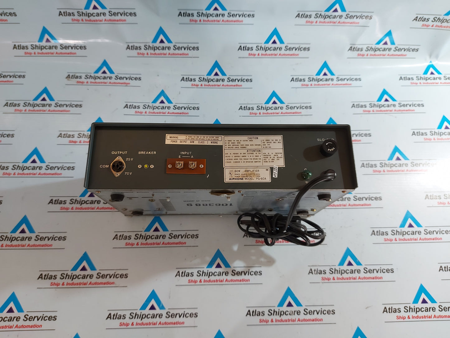 AIPHONE PG-60A 60W AMPLIFIER