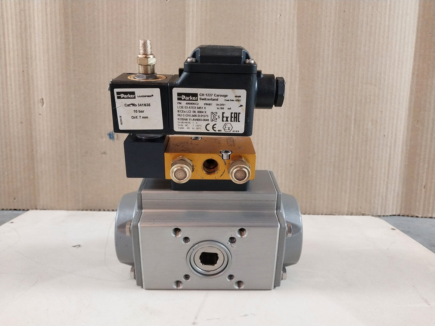 AIR TORQUE DR00030U AL PNEUMATIC ACTUATOR F05F07-Y-H-11x14