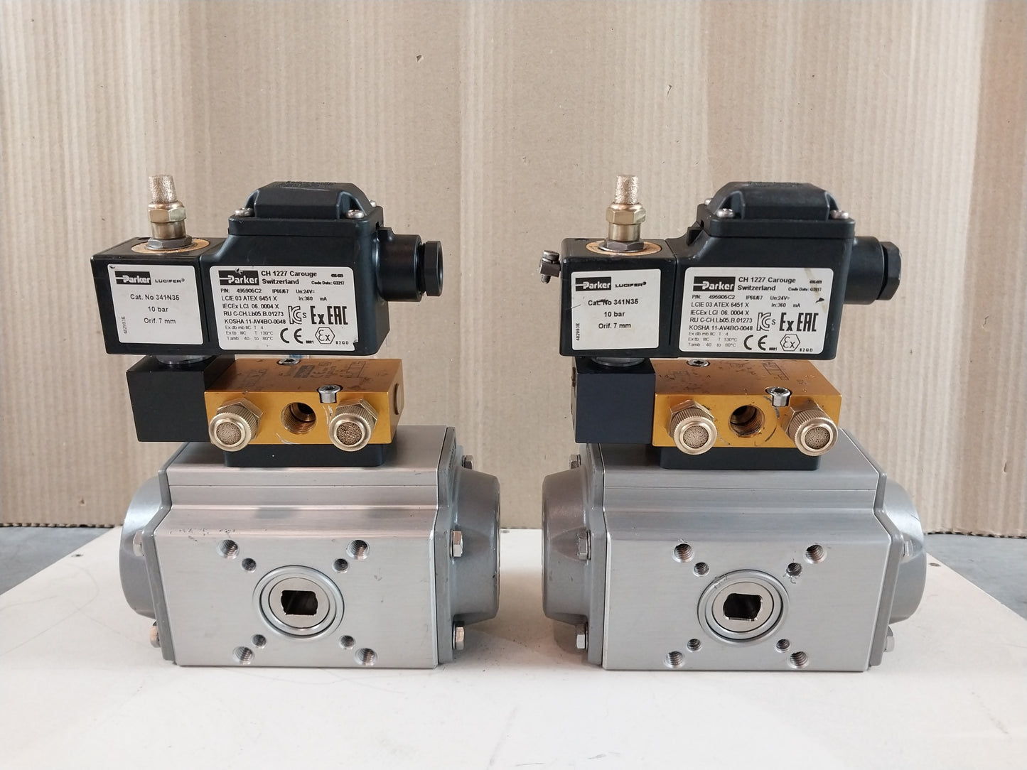 AIR TORQUE DR00030U AL PNEUMATIC ACTUATOR F05F07-Y-H-11x14