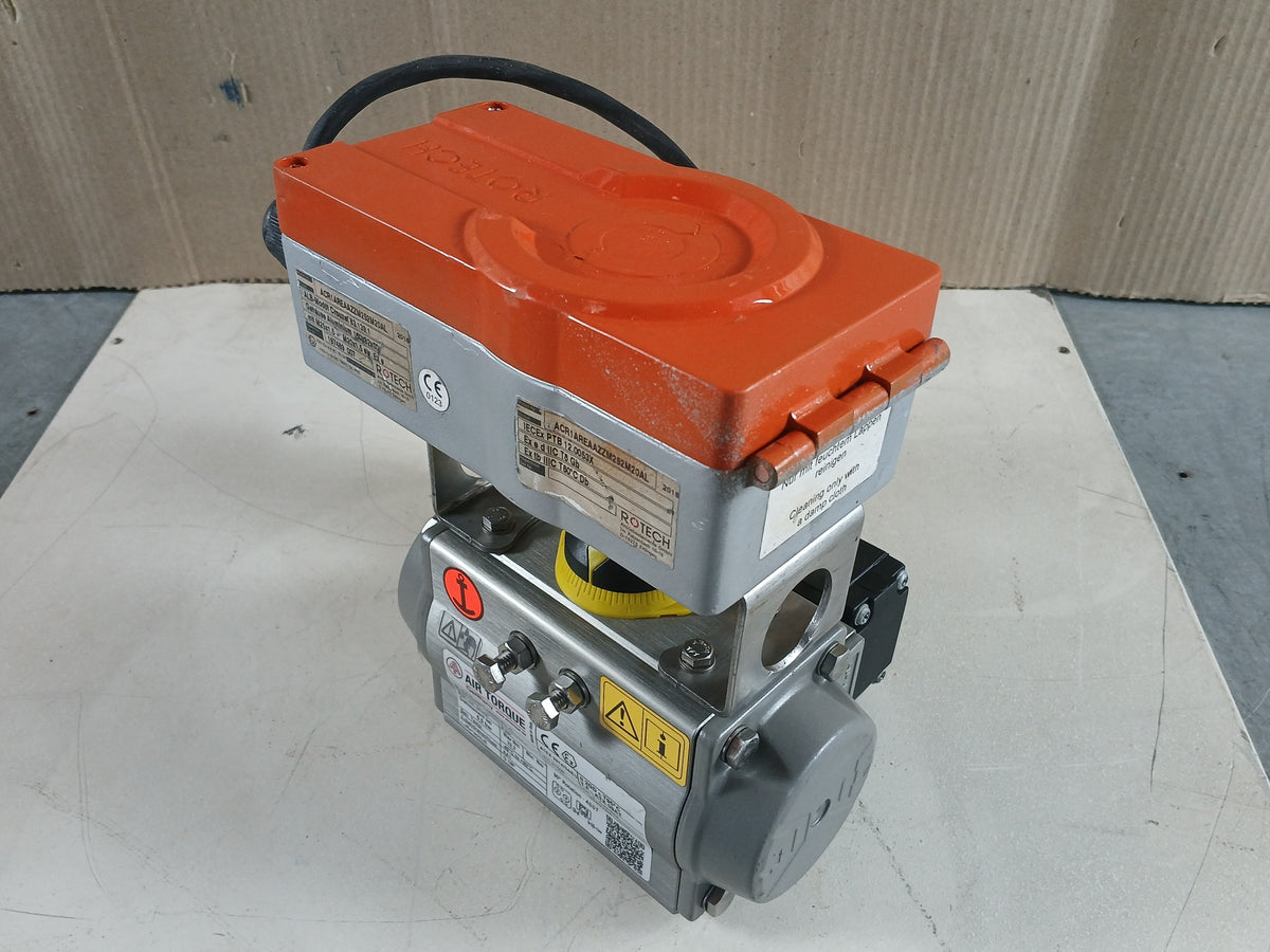 AIR TORQUE DR00030U AZ Schwenkantrieb + JACOB Absperrklappe ohne AIR TORQUE DR00030U AZ Schwenkantrieb + JACOB Absperrklappe ohne