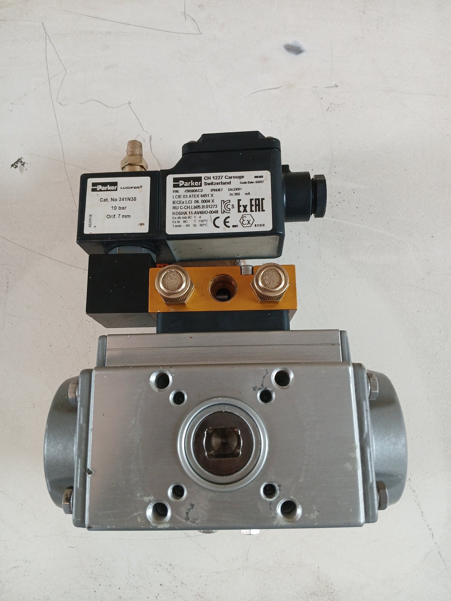 AIR TORQUE DR00030U AL PNEUMATIC ACTUATOR