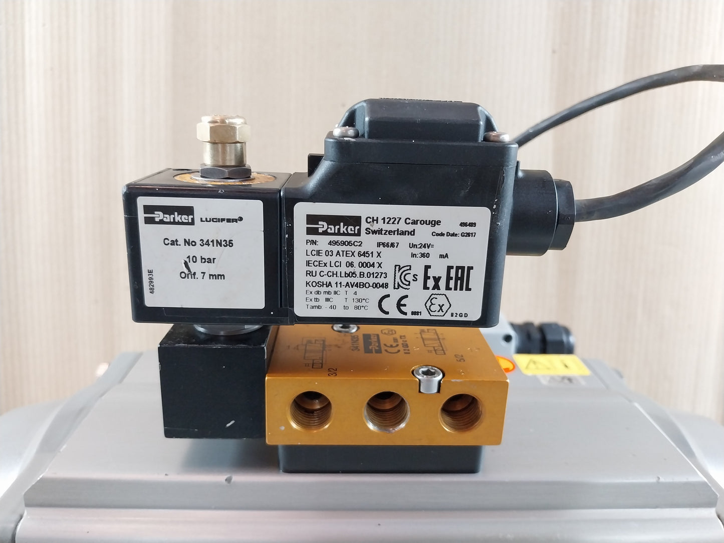 AIR TORQUE DR00220U AZL PNEUMATIC ACTUATOR