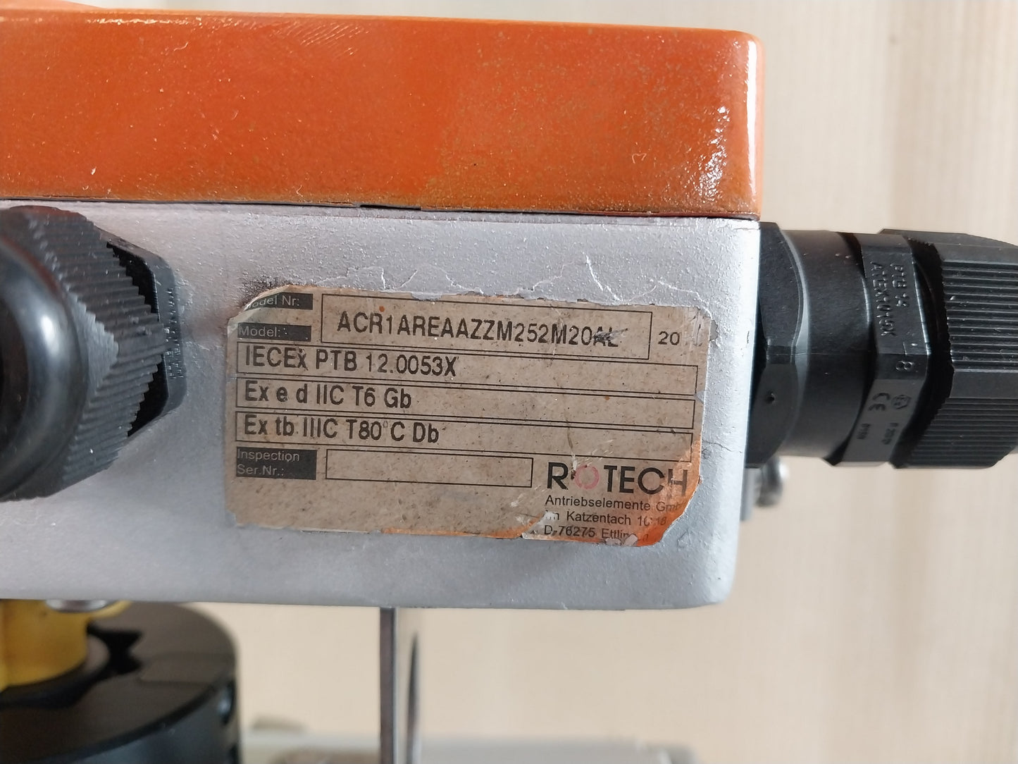 AIR TORQUE DR00220U AZL PNEUMATIC ACTUATOR