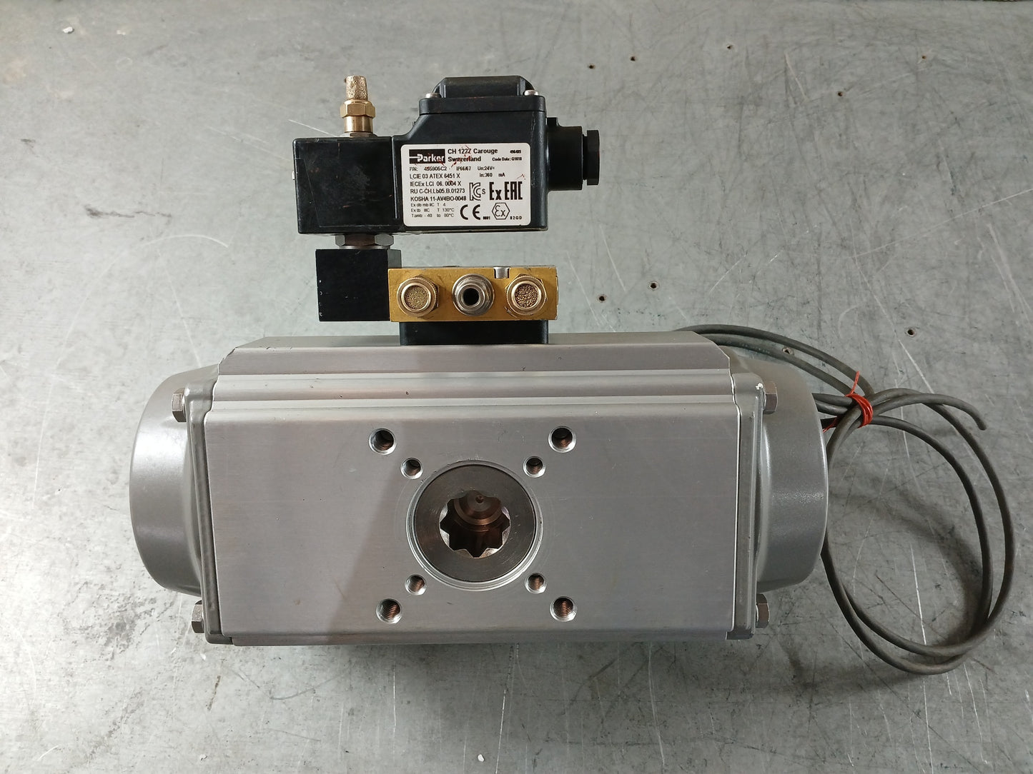 AIR TORQUE DR0220U AZL PNEUMATIC ACTUATOR