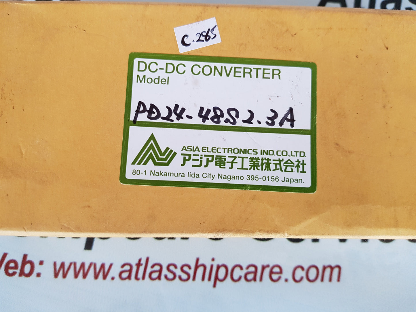 ASIA PD24-48S 2.3A DC-DC CONVERTER