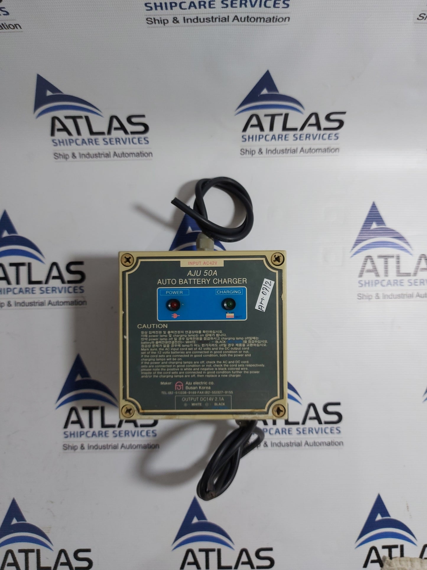 AJU AJU50A AUTO BATTERY CHARGER AC42V