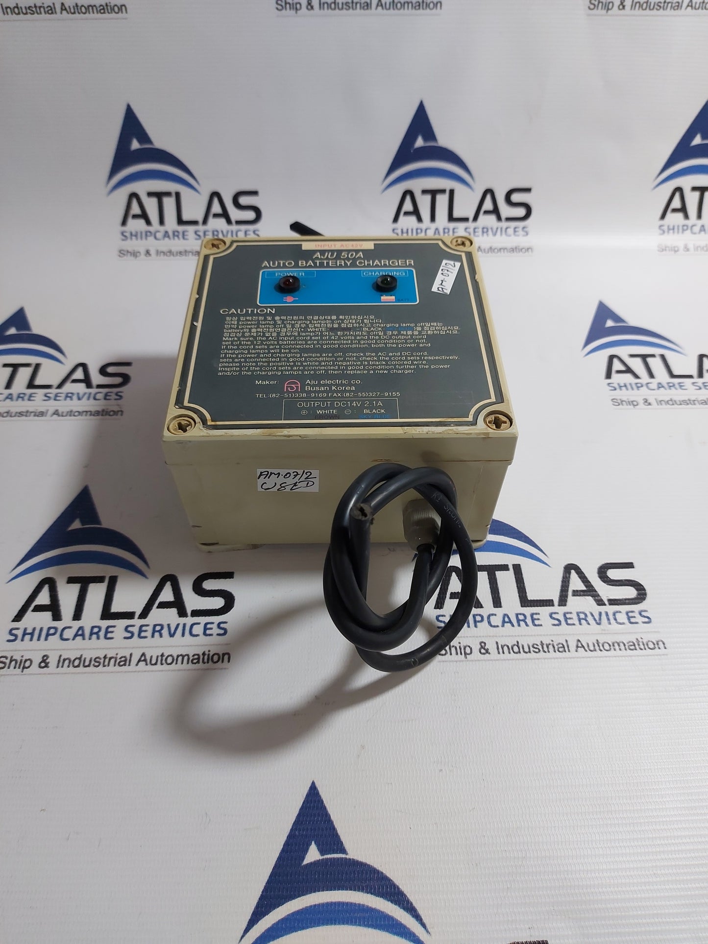 AJU AJU50A AUTO BATTERY CHARGER AC42V