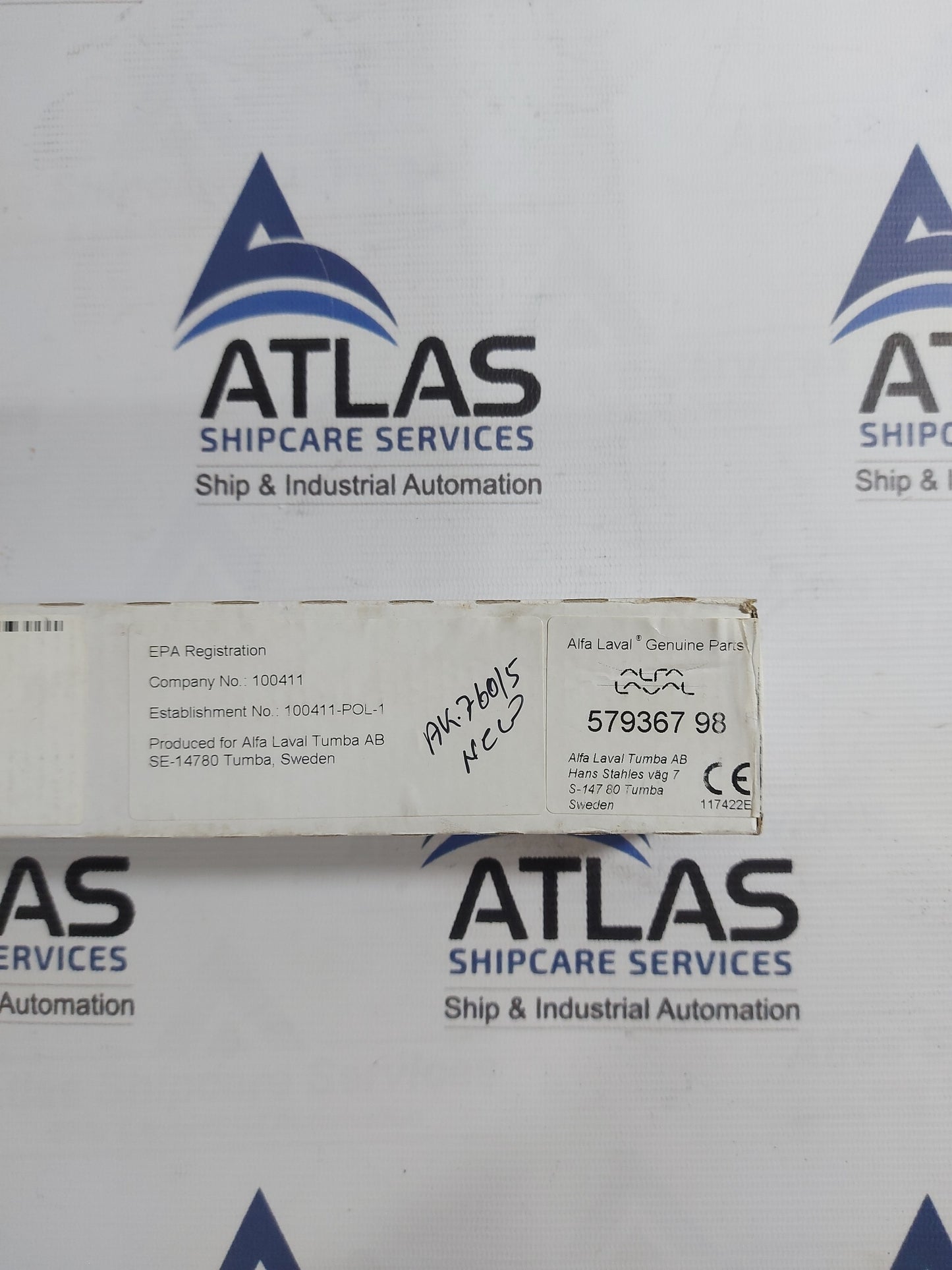 ALFA LAVAL 58203480/24226809 UV LAMP FOR BALLAST WATER TREATMENT