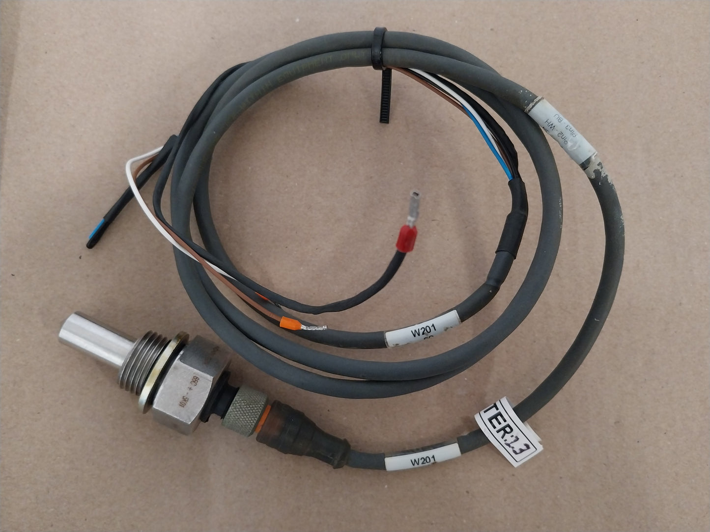 ALFA LAVAL 900632402 TEMPERATURE SWITCH 1.3 METER AC48V 2.5A