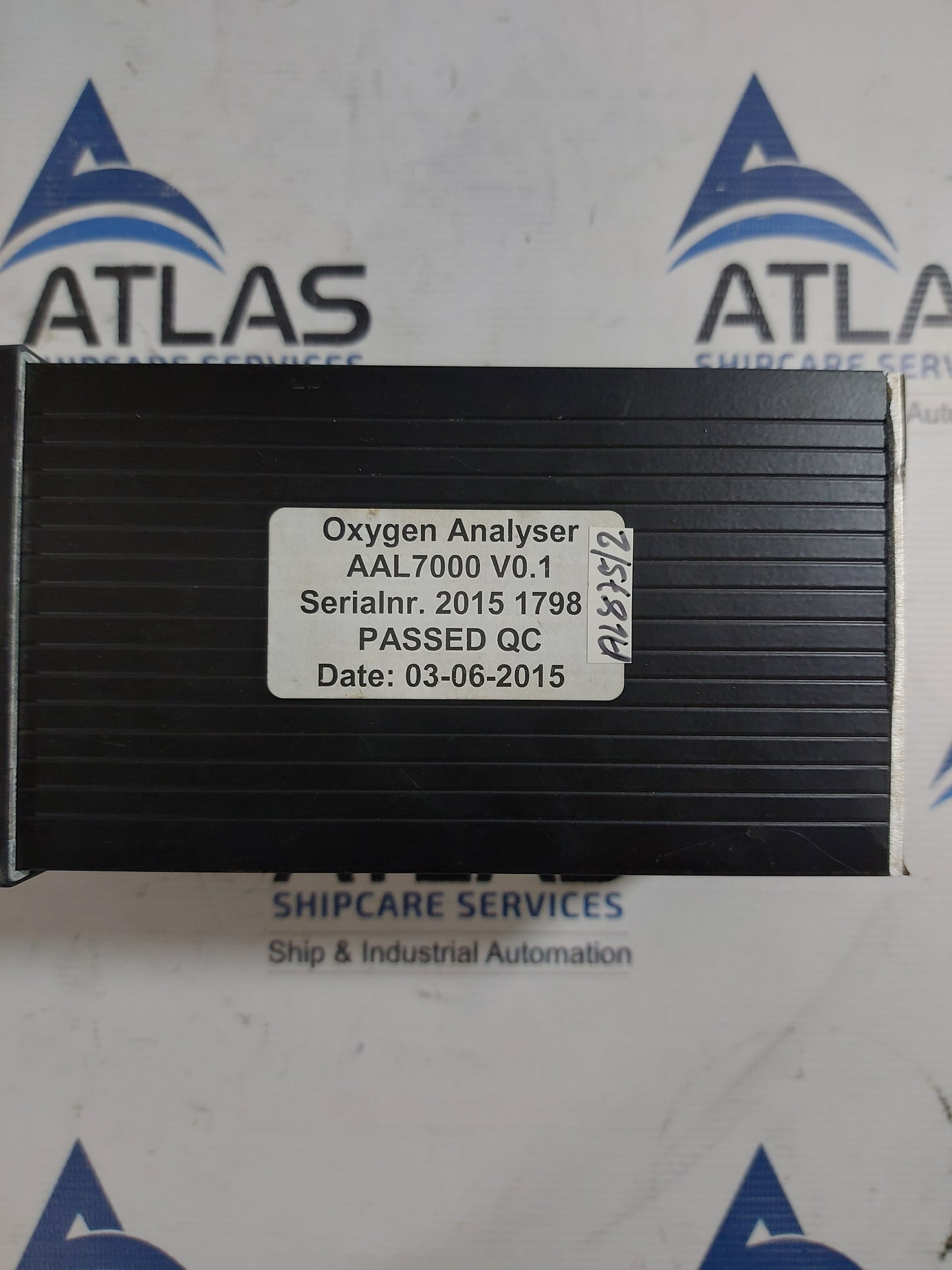ALFA LAVAL AAL7000 OXYGEN ANALYSER V0.1