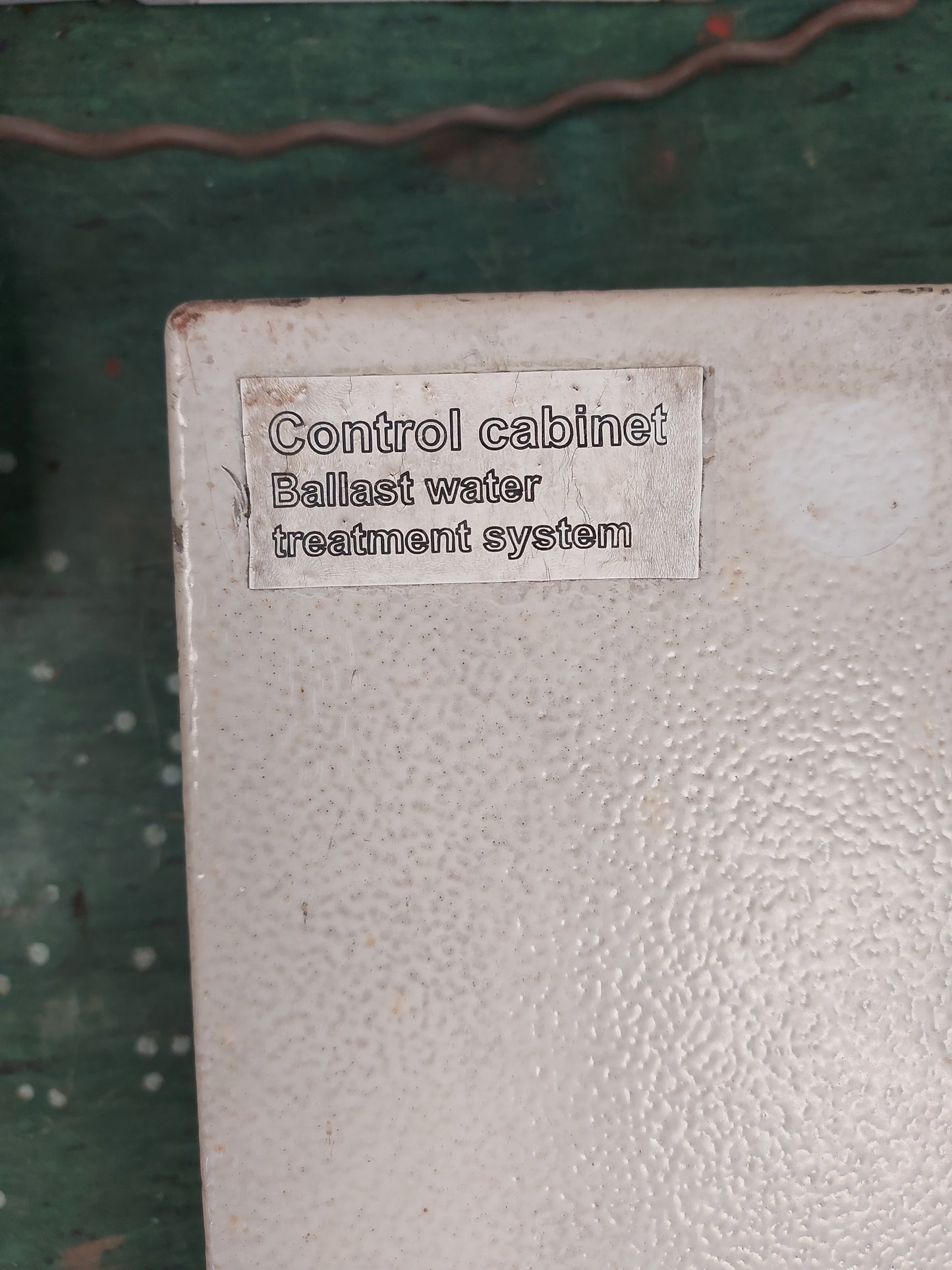 ALFA LAVAL CONTROL CABINET 9025738 80 VER.1